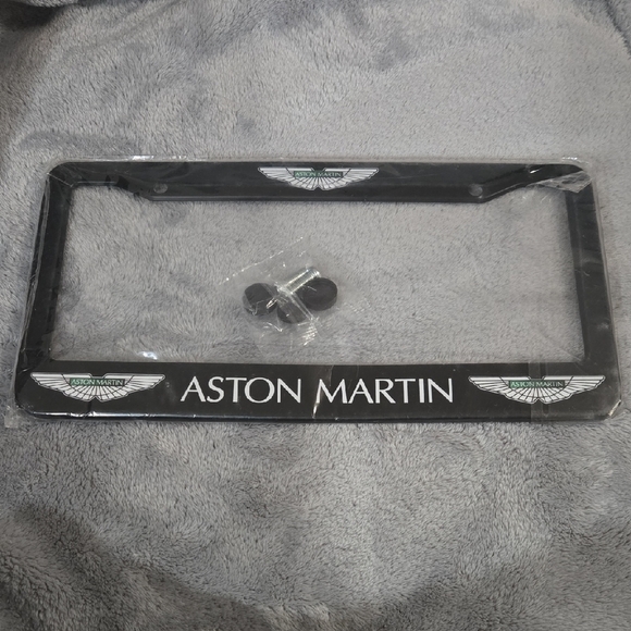 Aston Martin License Plate Frame - Picture 1 of 2